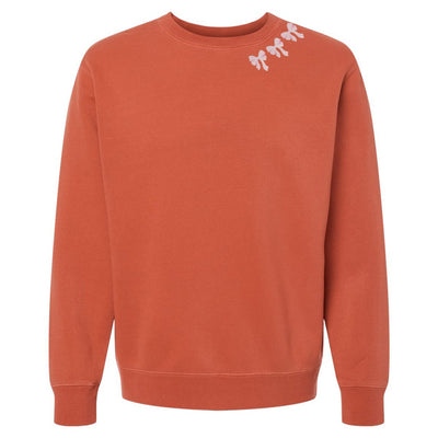 Embroidered 'Bow Collar' Cozy Crew - United Monograms