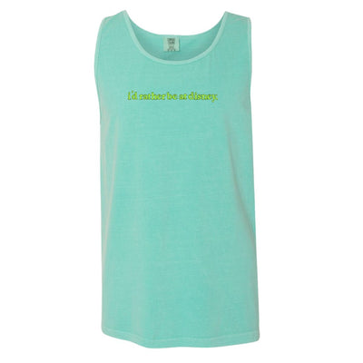 Embroidered 'I'd Rather Be At Disney' Tank Top - United Monograms