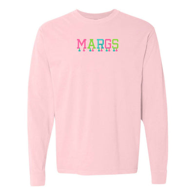 Embroidered Tasseled 'Margs' Long Sleeve - United Monograms