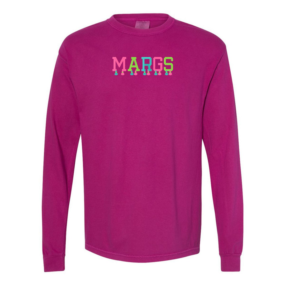 Embroidered Tasseled 'Margs' Long Sleeve - United Monograms