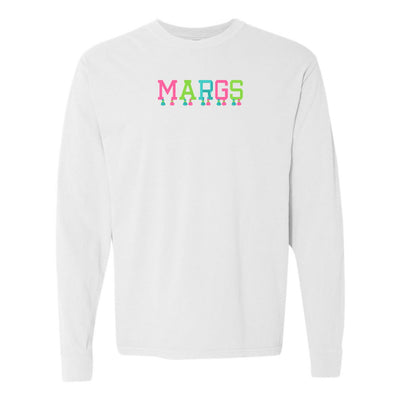 Embroidered Tasseled 'Margs' Long Sleeve - United Monograms