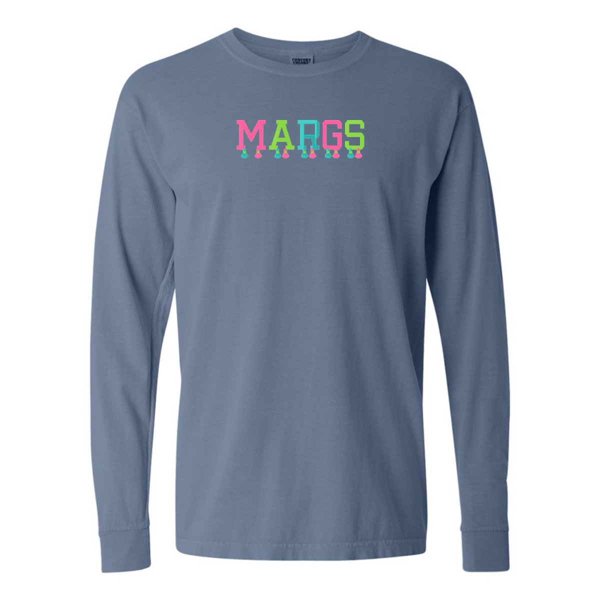 Embroidered Tasseled 'Margs' Long Sleeve - United Monograms
