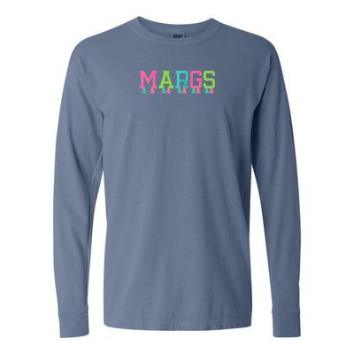Embroidered Tasseled 'Margs' Long Sleeve - United Monograms