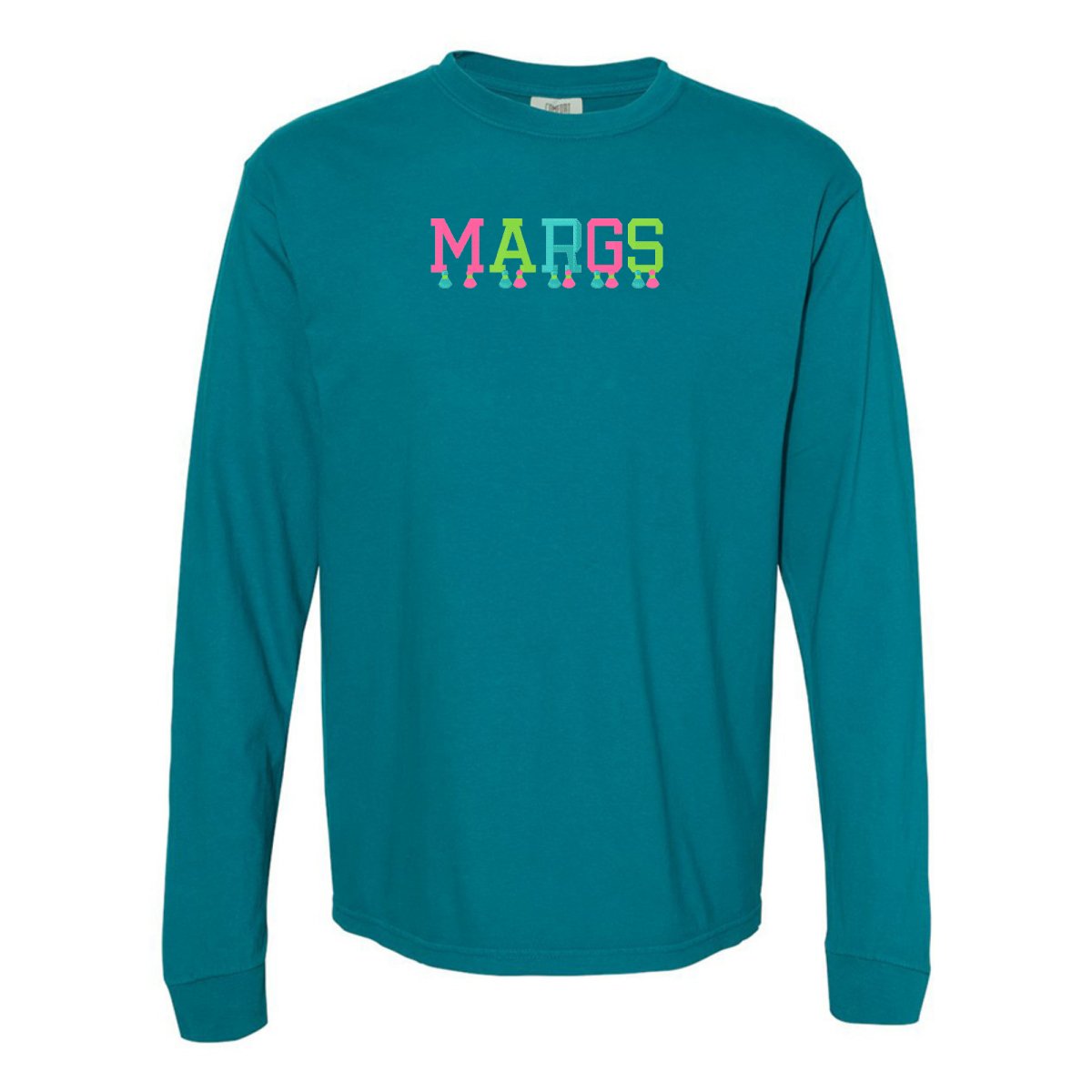 Embroidered Tasseled 'Margs' Long Sleeve - United Monograms