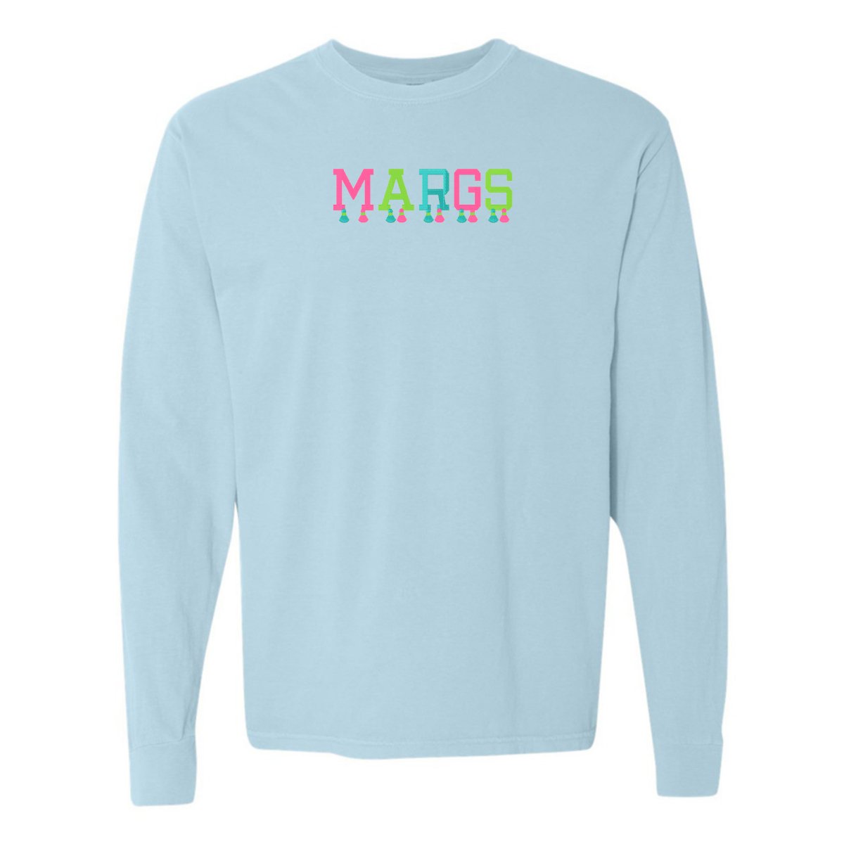 Embroidered Tasseled 'Margs' Long Sleeve - United Monograms