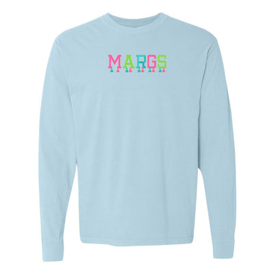 Embroidered Tasseled 'Margs' Long Sleeve - United Monograms