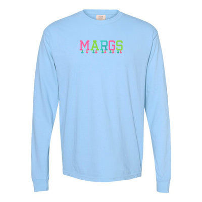 Embroidered Tasseled 'Margs' Long Sleeve - United Monograms
