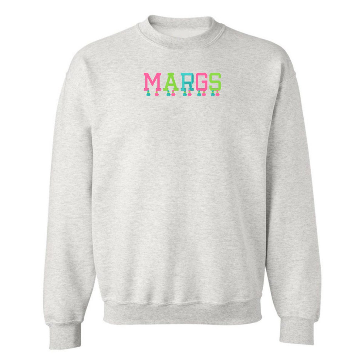 Embroidered Tasseled 'Margs' Sweatshirt - United Monograms