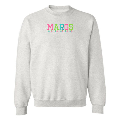 Embroidered Tasseled 'Margs' Sweatshirt - United Monograms