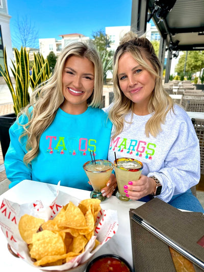 Embroidered Tasseled 'Margs' Sweatshirt - United Monograms