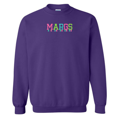 Embroidered Tasseled 'Margs' Sweatshirt - United Monograms