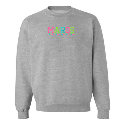 Embroidered Tasseled 'Margs' Sweatshirt - United Monograms