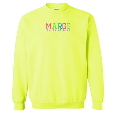 Embroidered Tasseled 'Margs' Sweatshirt - United Monograms