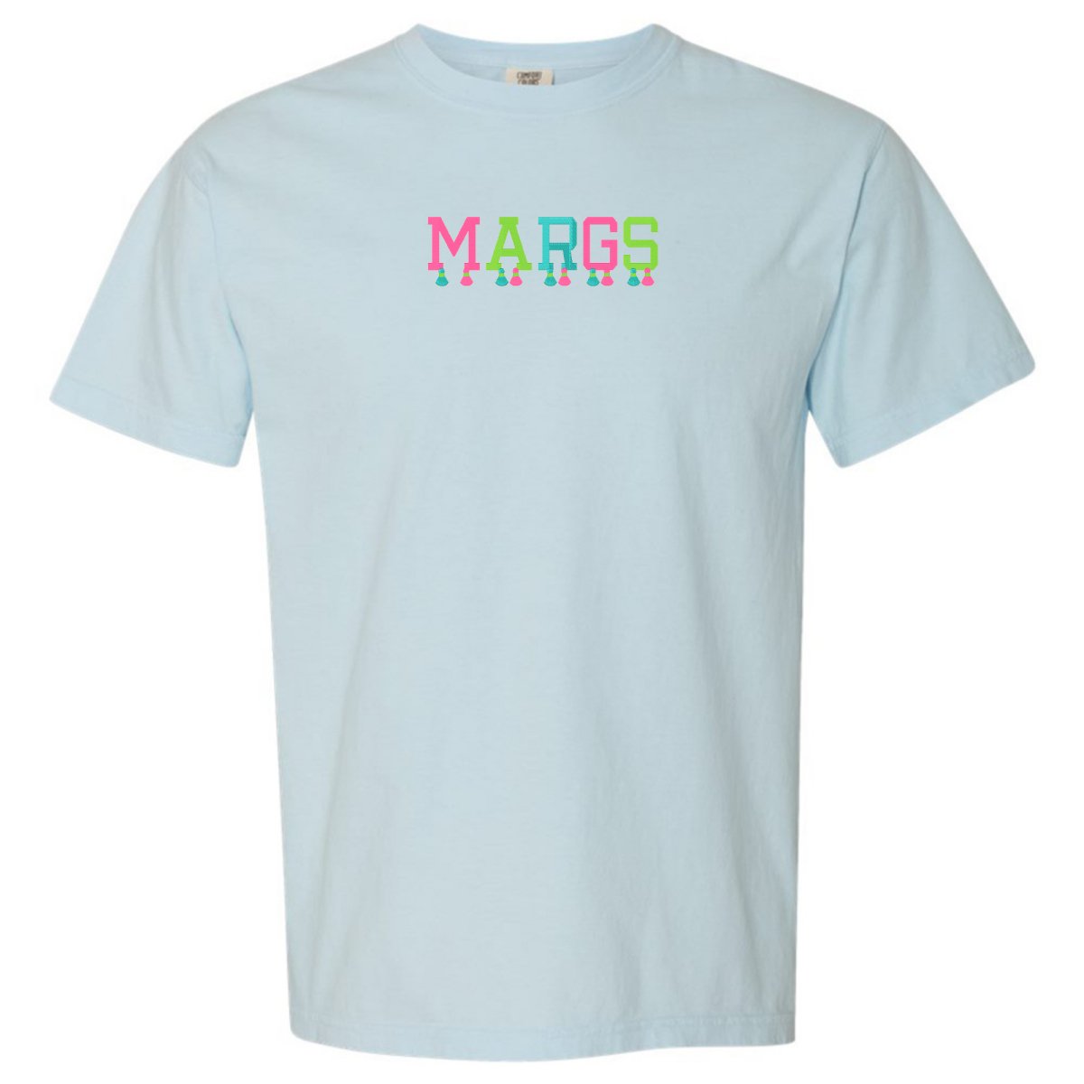 Embroidered Tasseled 'Margs' T-Shirt - United Monograms
