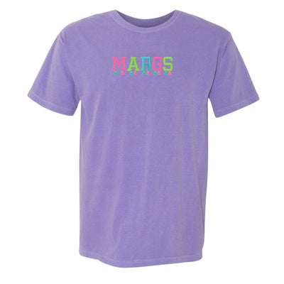 Embroidered Tasseled 'Margs' T-Shirt - United Monograms