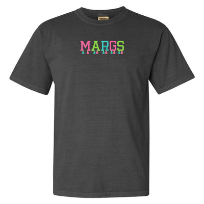 Embroidered Tasseled 'Margs' T-Shirt - United Monograms