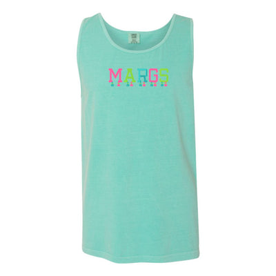 Embroidered Tasseled 'Margs' Tank Top - United Monograms