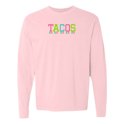 Embroidered Tasseled 'Tacos' Long Sleeve - United Monograms