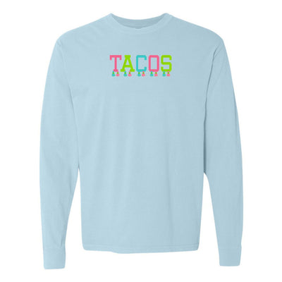 Embroidered Tasseled 'Tacos' Long Sleeve - United Monograms