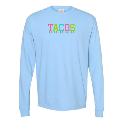Embroidered Tasseled 'Tacos' Long Sleeve - United Monograms