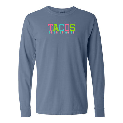 Embroidered Tasseled 'Tacos' Long Sleeve - United Monograms