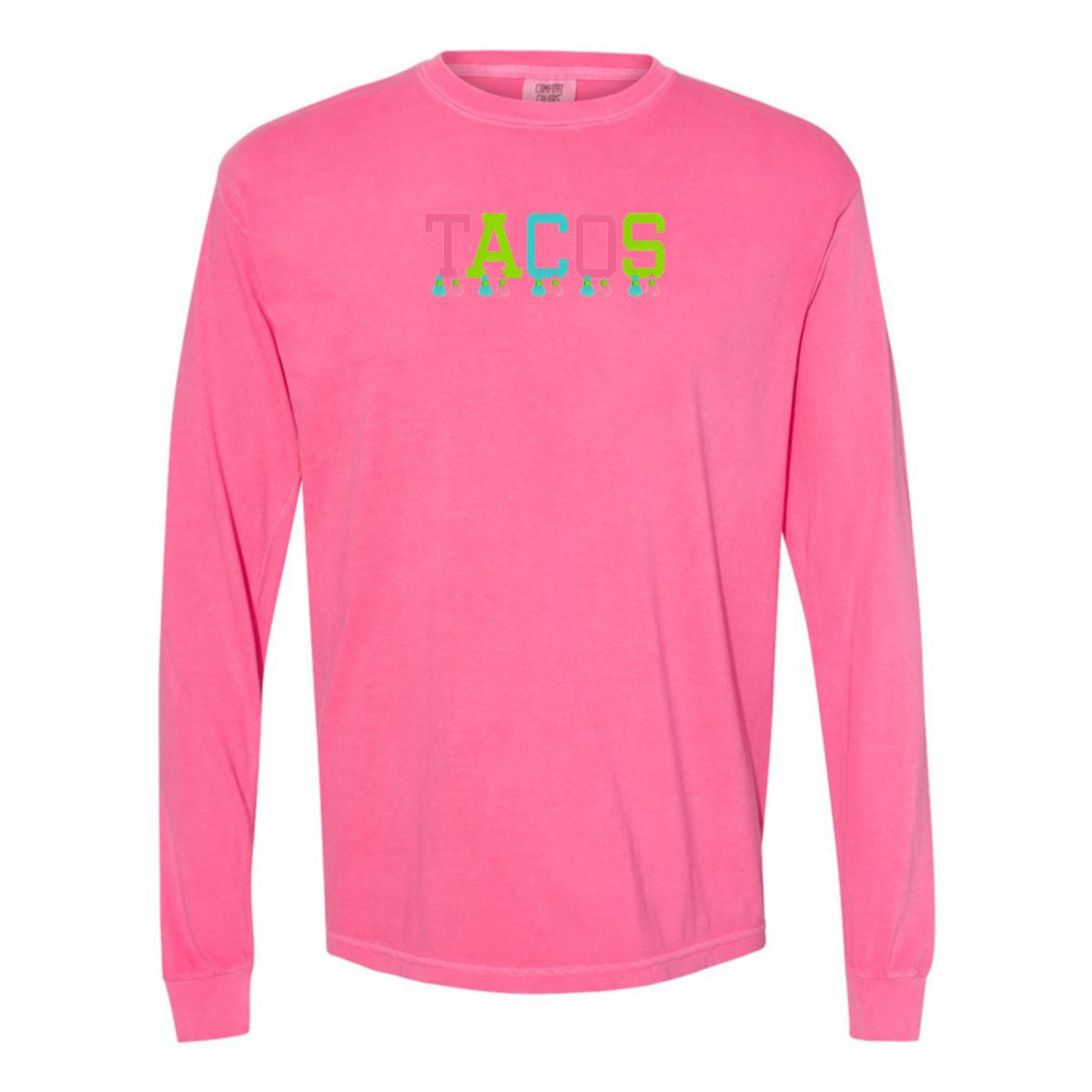 Embroidered Tasseled 'Tacos' Long Sleeve - United Monograms