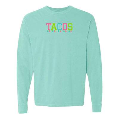 Embroidered Tasseled 'Tacos' Long Sleeve - United Monograms