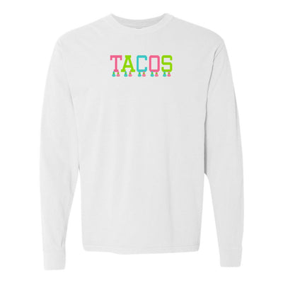 Embroidered Tasseled 'Tacos' Long Sleeve - United Monograms