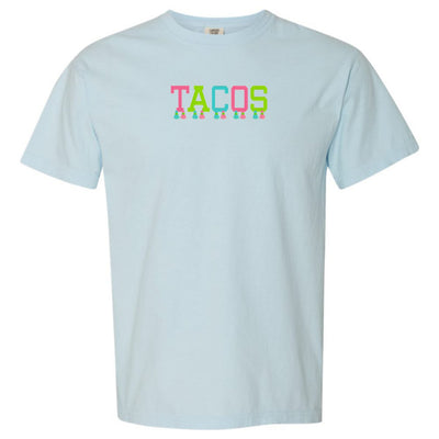 Embroidered Tasseled 'Tacos' T-Shirt - United Monograms