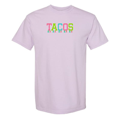 Embroidered Tasseled 'Tacos' T-Shirt - United Monograms