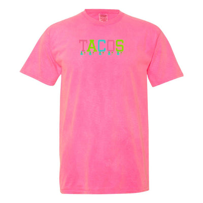 Embroidered Tasseled 'Tacos' T-Shirt - United Monograms