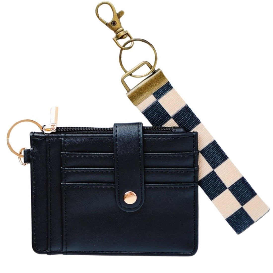 'Errand Ready' Wallet + Keychain Combo - United Monograms