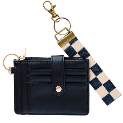 'Errand Ready' Wallet + Keychain Combo - United Monograms