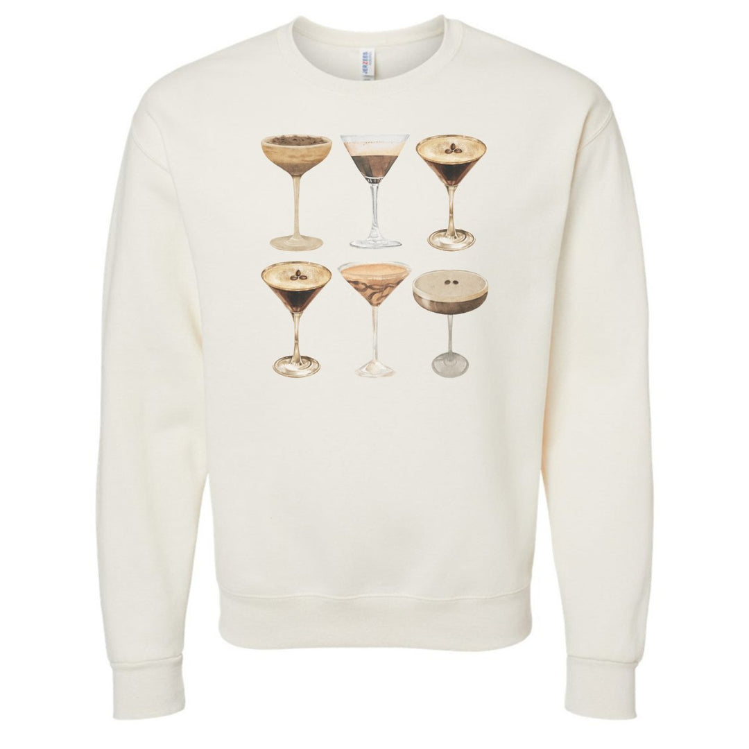 Espresso Martini' Crewneck Sweatshirt – United Monograms