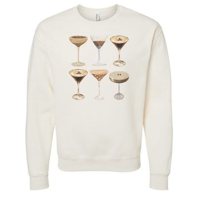 'Espresso Martini' Crewneck Sweatshirt - United Monograms