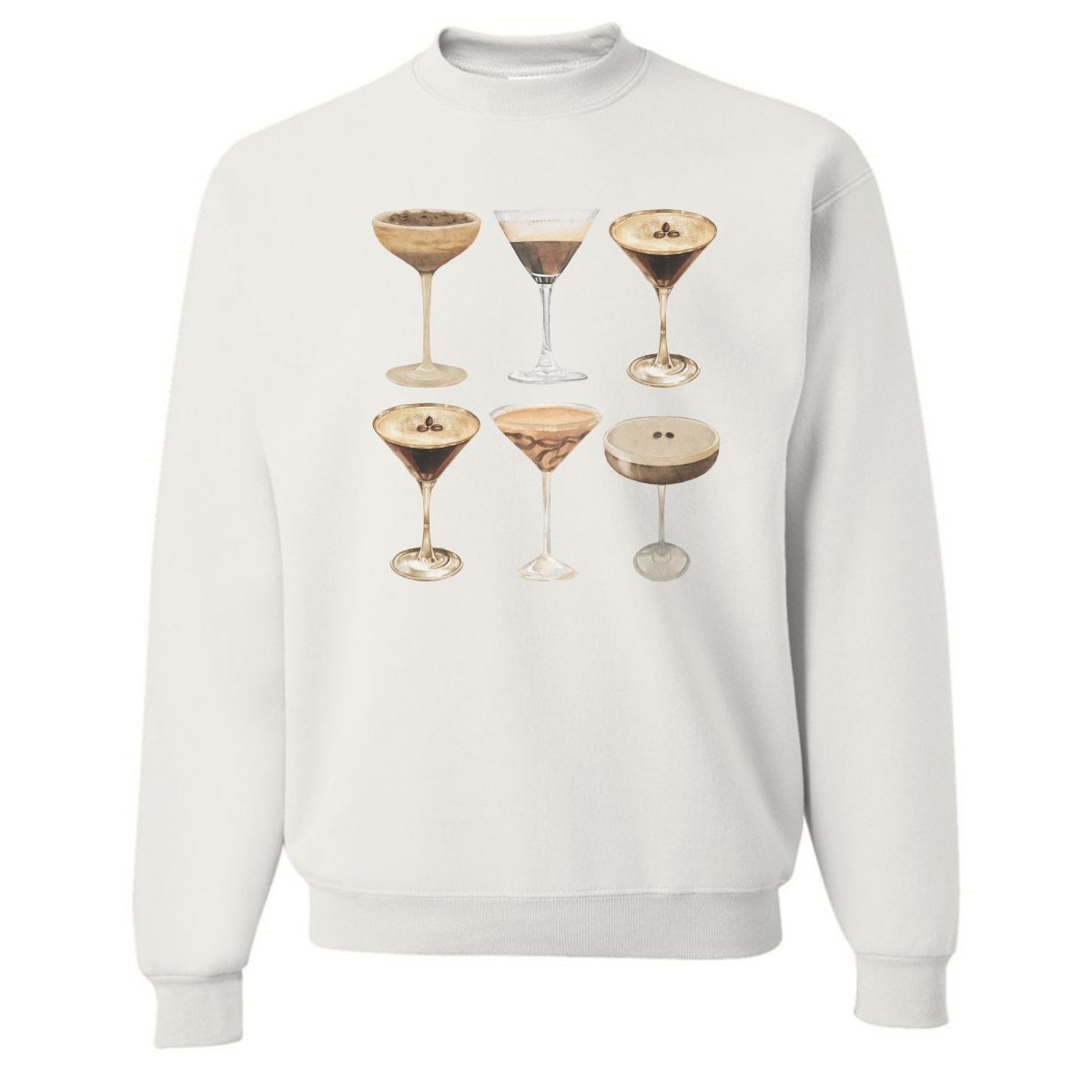 'Espresso Martini' Crewneck Sweatshirt - United Monograms