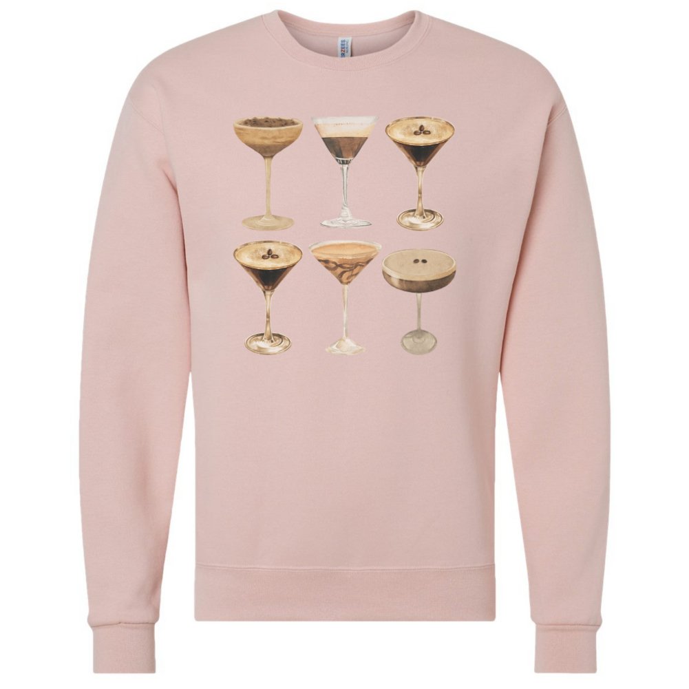 'Espresso Martini' Crewneck Sweatshirt - United Monograms