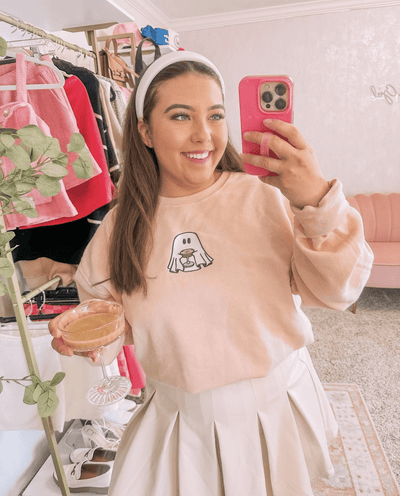 'Espresso Martini Ghost' Crewneck Sweatshirt - United Monograms