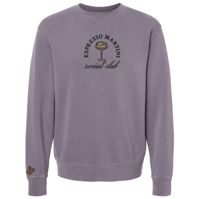 'Espresso Martini Social Club' Cozy Crew - United Monograms