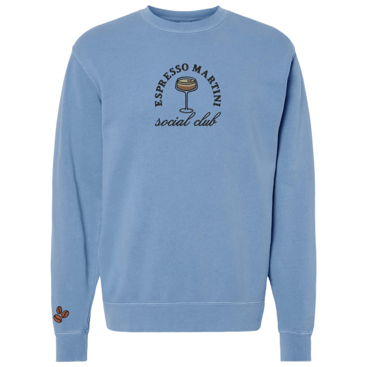 'Espresso Martini Social Club' Cozy Crew - United Monograms