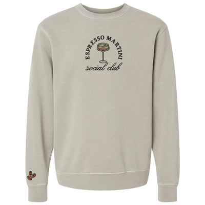 'Espresso Martini Social Club' Cozy Crew - United Monograms