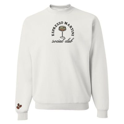 'Espresso Martini Social Club' Crewneck Sweatshirt - United Monograms