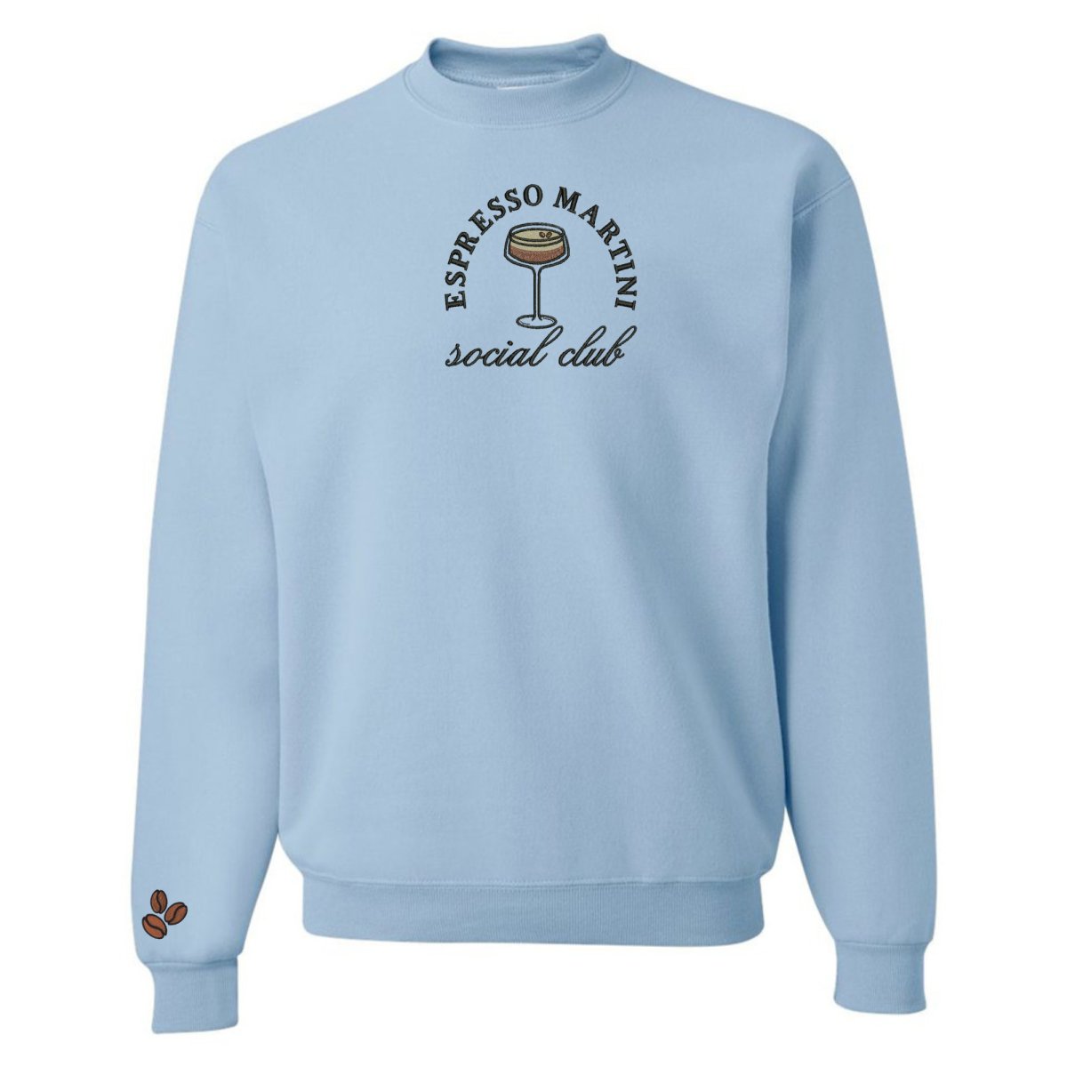 'Espresso Martini Social Club' Crewneck Sweatshirt - United Monograms