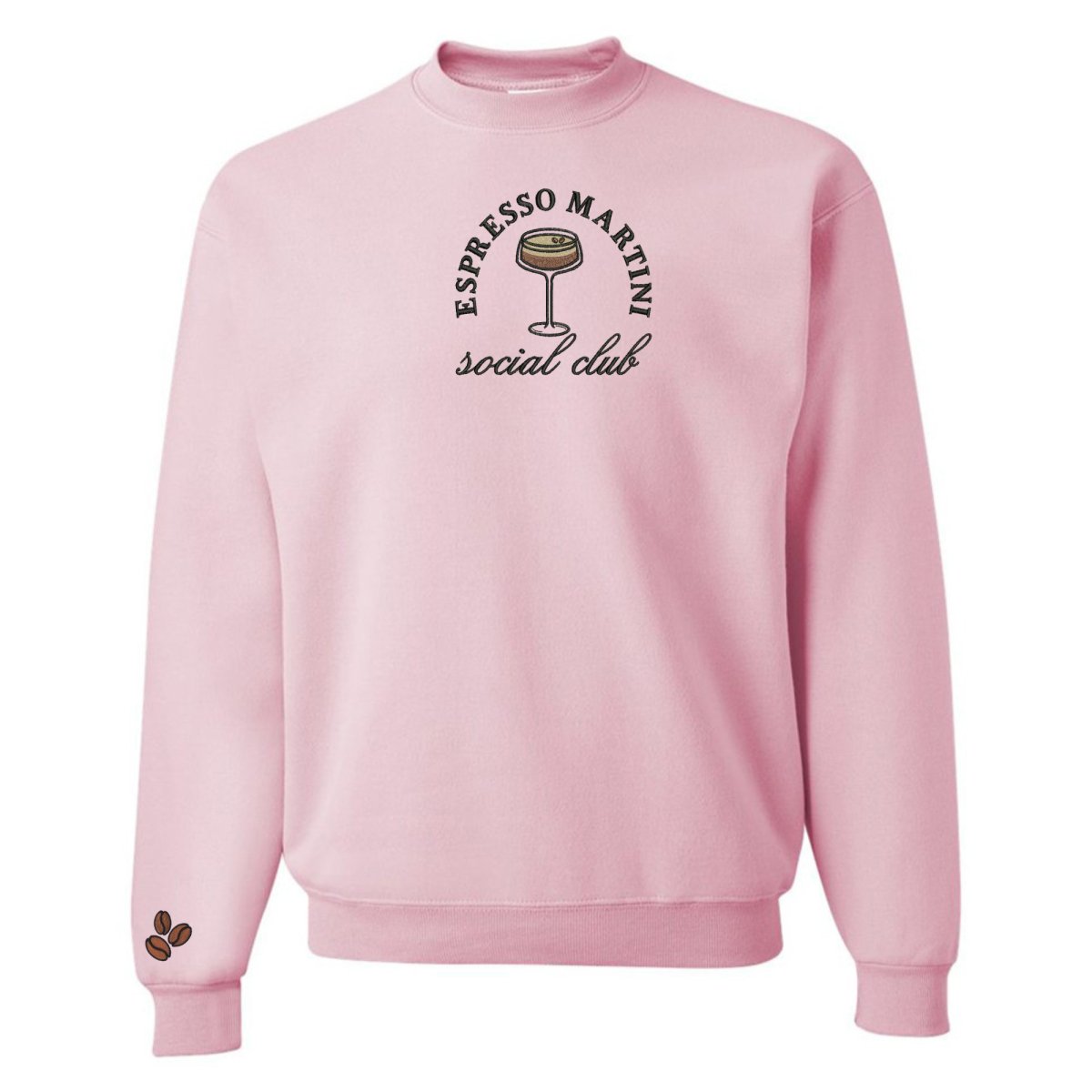 'Espresso Martini Social Club' Crewneck Sweatshirt - United Monograms