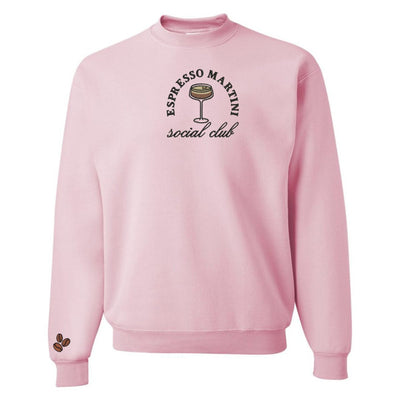 'Espresso Martini Social Club' Crewneck Sweatshirt - United Monograms