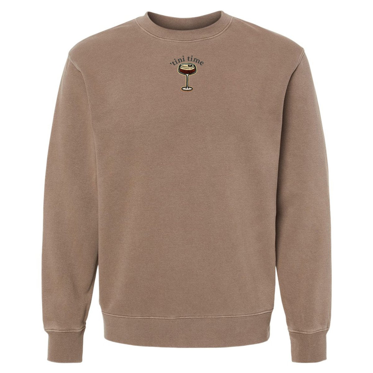 'Espresso 'Tini Time' Cozy Crew - United Monograms
