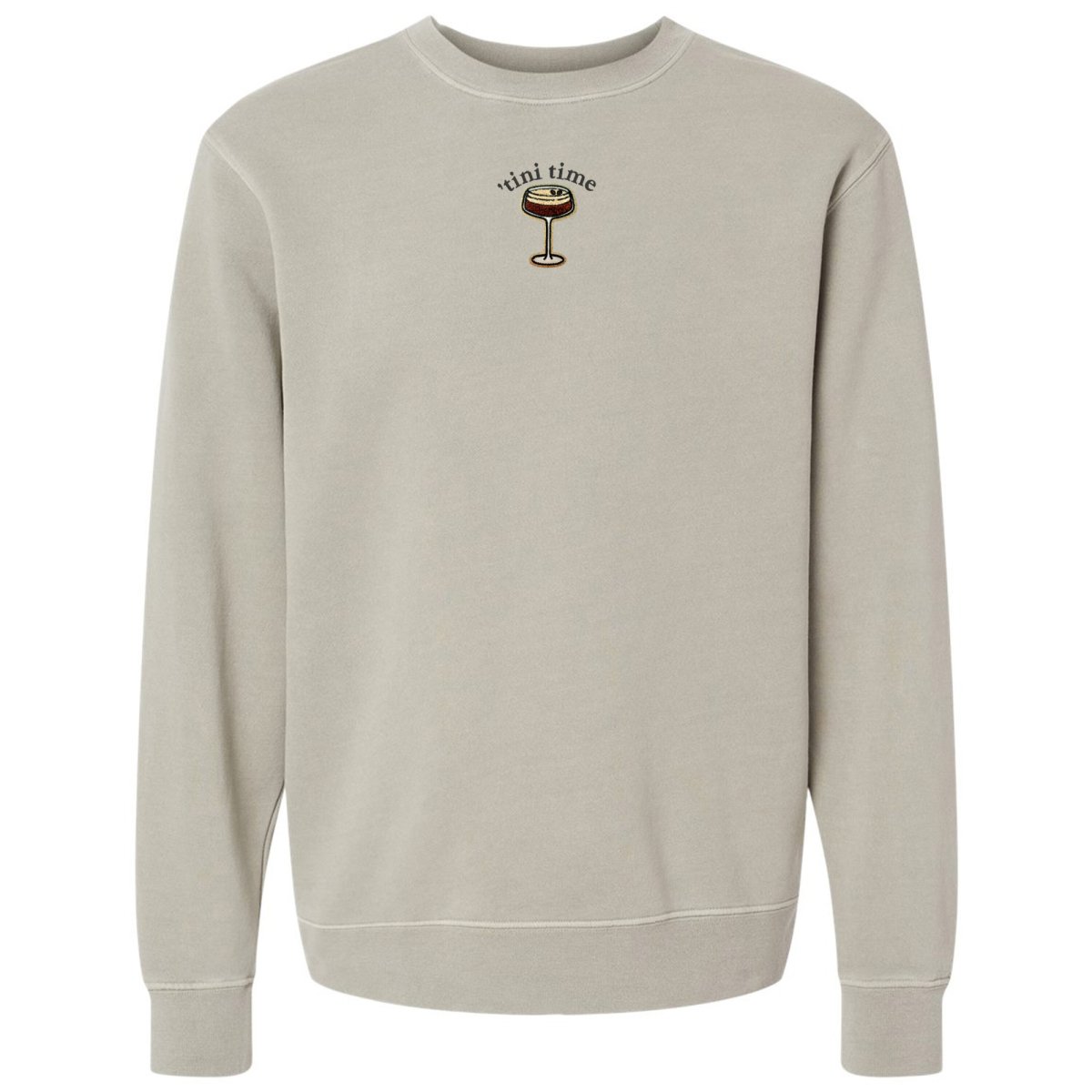 'Espresso 'Tini Time' Cozy Crew - United Monograms