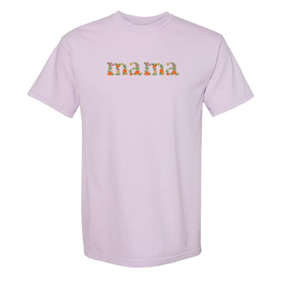 'Fall Floral Mama' Embroidered T-Shirt - United Monograms