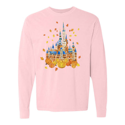 'Fall Magic Castle' Long Sleeve T-Shirt - United Monograms