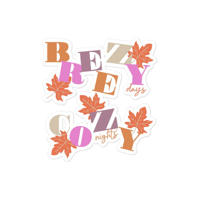 Fall Sticker - United Monograms